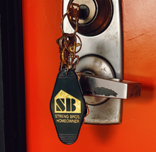 Load image into Gallery viewer, Streng Bros. Homeowner Keychain